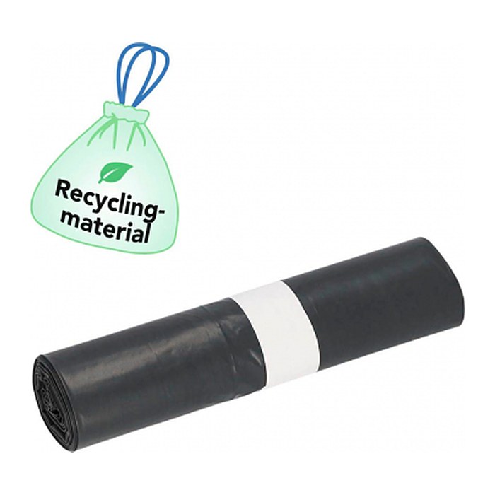 DEISS Müllbeutel 35,0 l grau 60 µm, 25 St.