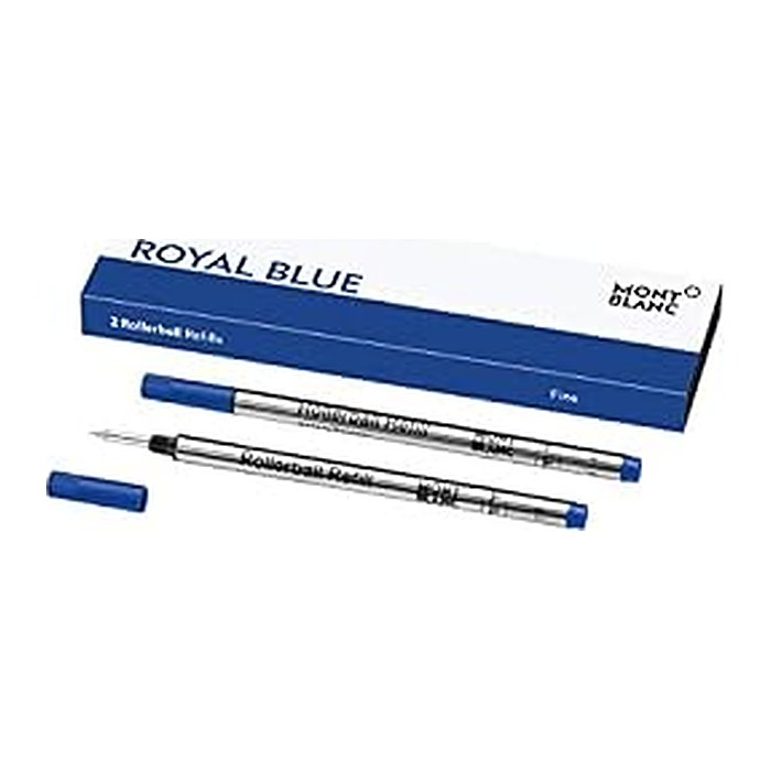 MONTBLANC Tintenrollermine königsblau 0,4 mm 2 St.