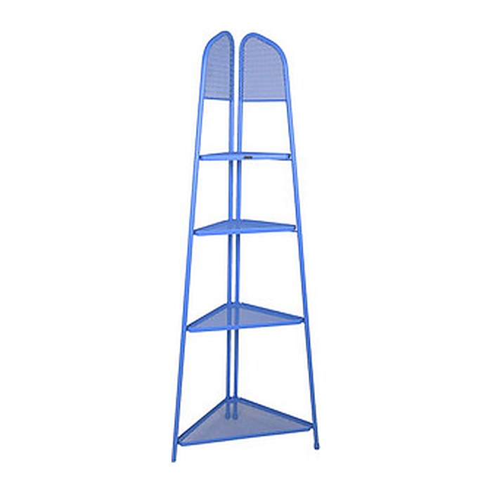 Eckregal Ekko blau 48,0 x 27,0 x 180,0 cm, 1 St.