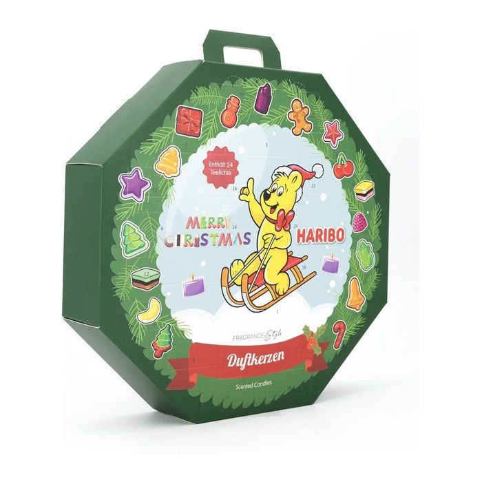 Haribo Adventskalender Teelichter