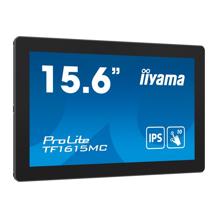 IIYAMA 39.5cm (15,6") TF1615MC-B1 16:9 M-Touch VGA+HDMI+DP retail