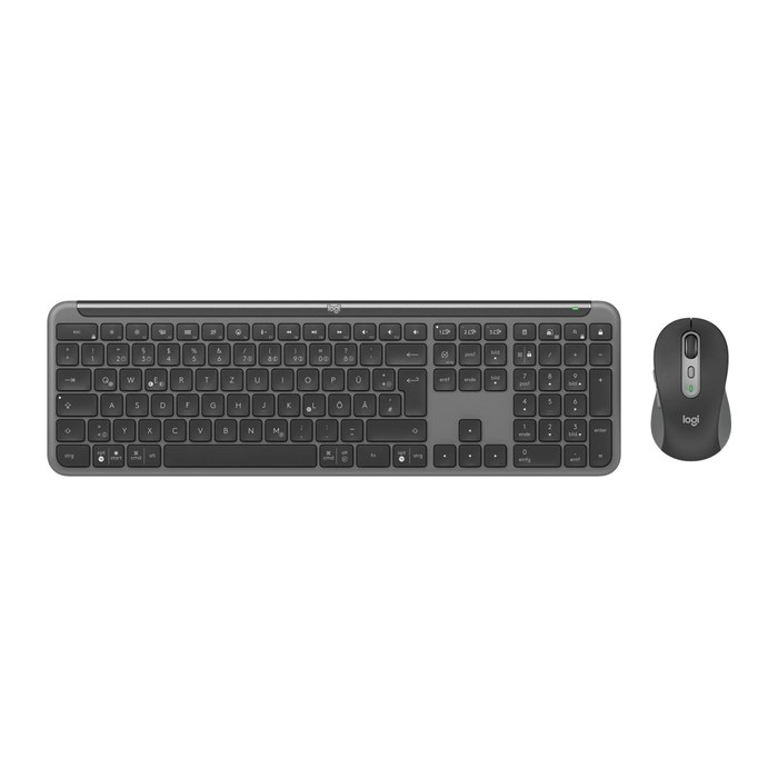 Logitech Wireless Keyboard+Mouse MK950 Signature Slim black