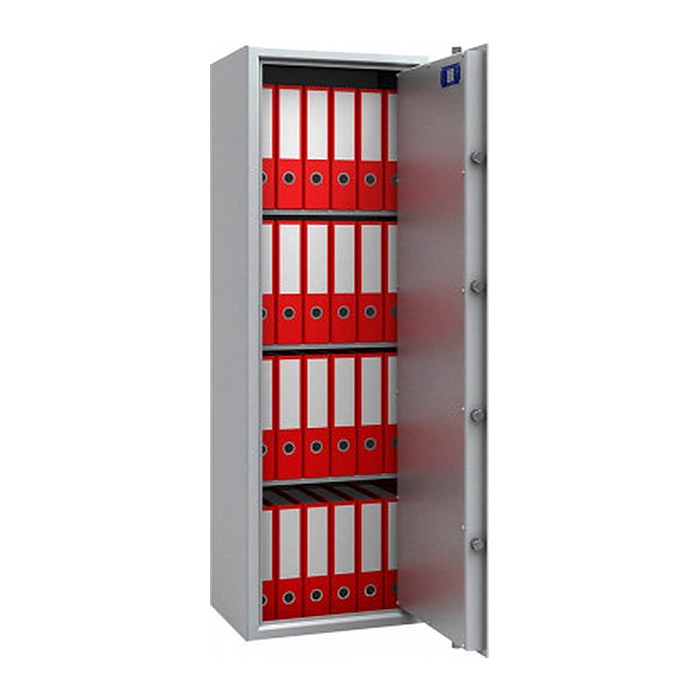 ISS Sicherheitsschrank Hagen IV Sicherheitsstufe S1 nach EN14450 lichtgrau 50,0 x 36,5 x 150,0 cm