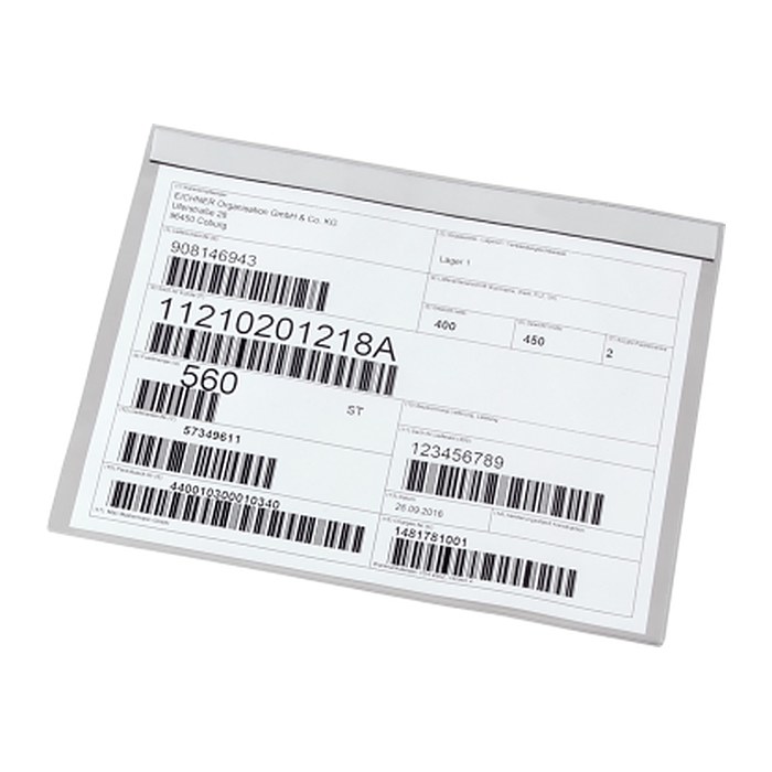 EICHNER Sichthüllen magnetisch DIN A5 quer transparent glatt 0,5 mm, 50 St.
