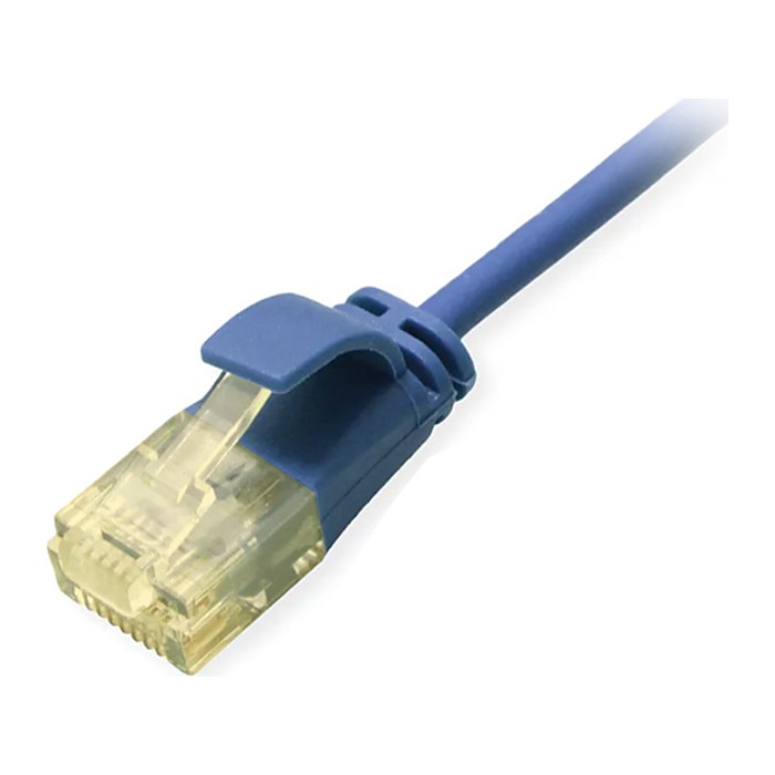 Equip Patchkabel Cat6A SlimFlex U/UTP 3.00m blau LSZH 2xRJ45 Polybeutel