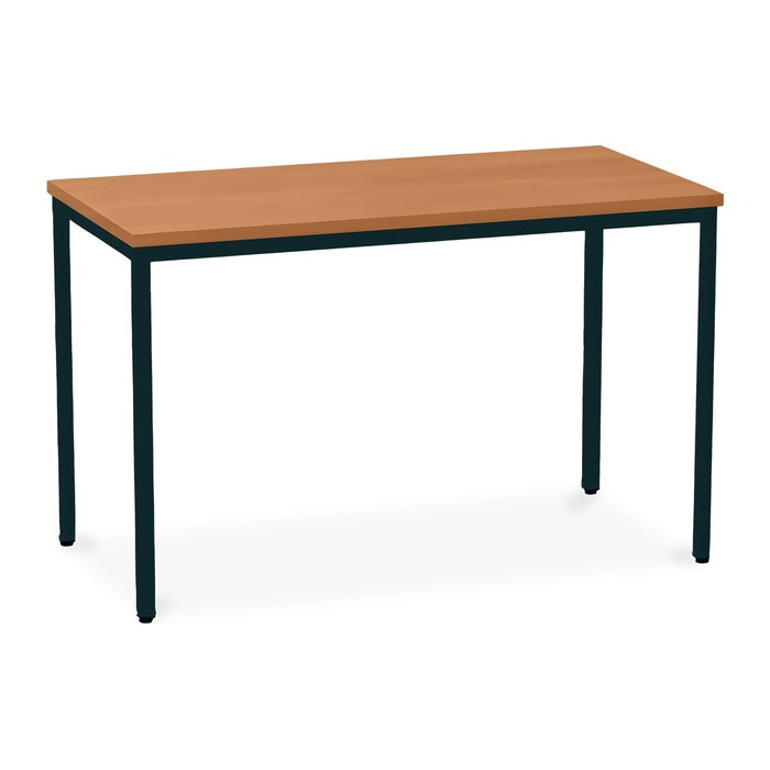 Besprechungstisch in verschiedenen Größen – G: Tiefschwarz (1200 x 600 x 750 mm)