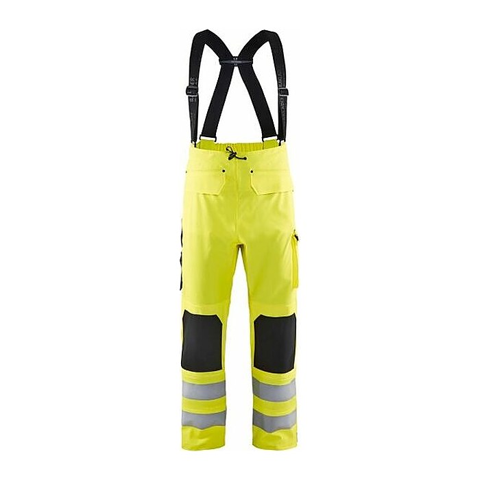 BLAKLÄDER® unisex Warnschutz-Latzhose 1302 gelb Größe S
