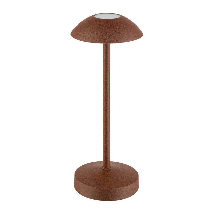 APS ALVA LED Akku-Tischleuchte rostfarben 1,0 W