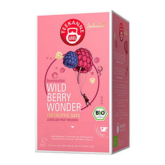 TEEKANNE Bio Luxury Cup Wild Berry Wonder Bio-Tee 25 Portionen