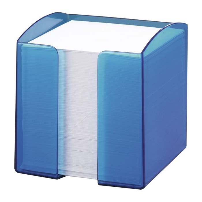 DURABLE TREND Zettelkasten transluzent blau
