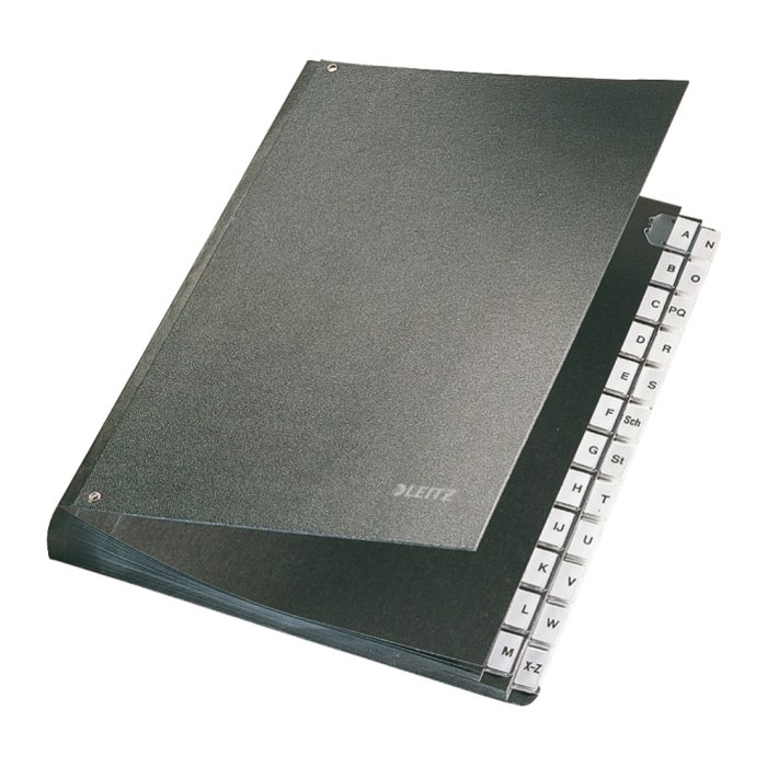 LEITZ Pultordner 5824 A-Z schwarz, 1 St.