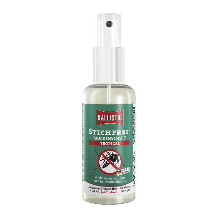 BALLISTOL STICHFREI® TROPICAL Mückenschutz-Spray 100 ml, 1 St.