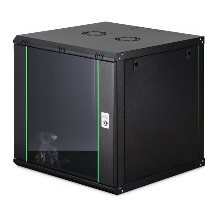 DIGITUS Wandgehäuse Dynamic 12HE 600x600mm schwarz