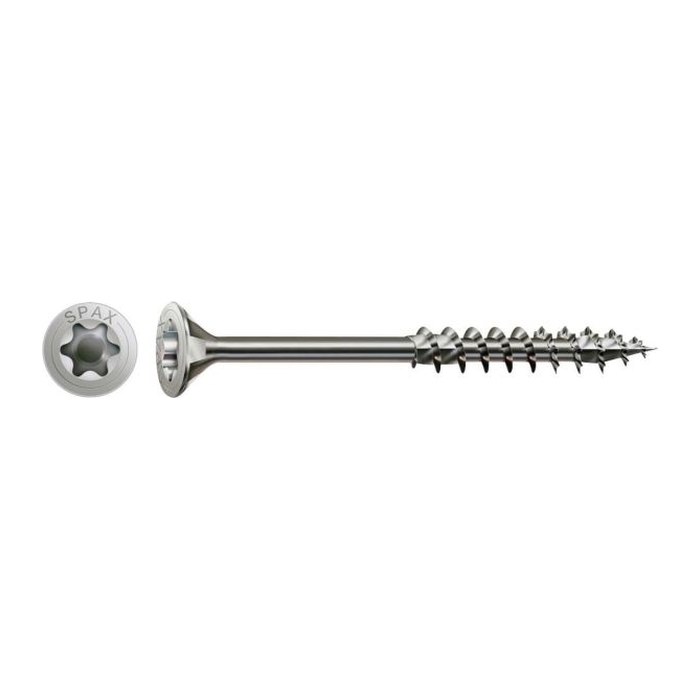 SPAX® Universalschrauben T40 Senkkopf Edelstahl A2 0197000801805 8 mm x 180 mm, 50 St.