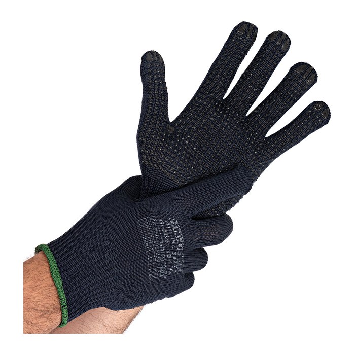 HYGOSTAR unisex Arbeitshandschuhe Pearl dunkelblau Größe 10, 12 Paar