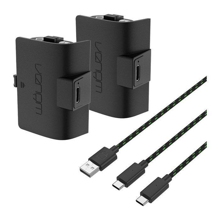 Venom Akku-Pack 2x schwarz XBox