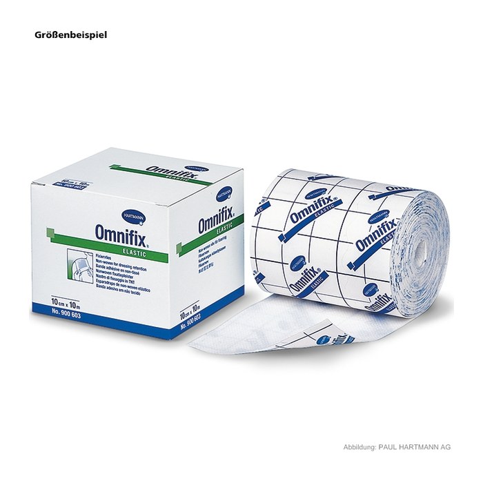 HARTMANN Fixiervlies Omnifix® elastic 9006063 weiß 2,5 cm x 10,0 m, 2 St.