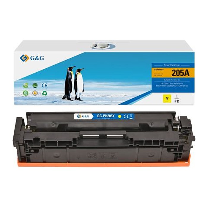 G&G Toner kompatibel mit HP 205A/ CF532A