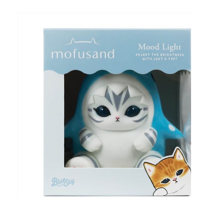 BlueSkyStudios Mofusand Stimmungslicht Katze im Haikostüm
