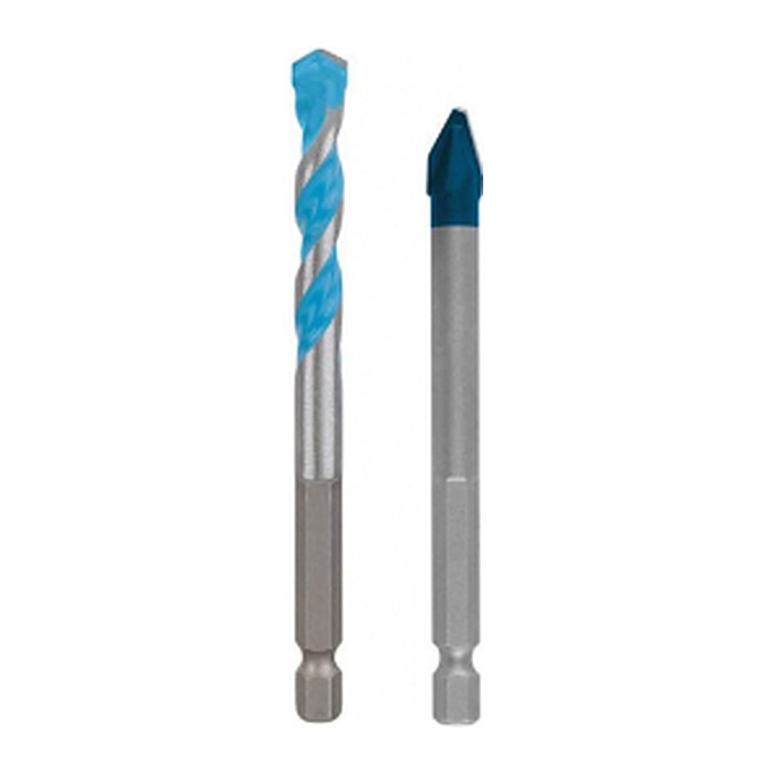 BOSCH Bohrer-Set EXPERT HEX-9 Hard Ceramic + HEX-9 Multi Construction, 2 St.