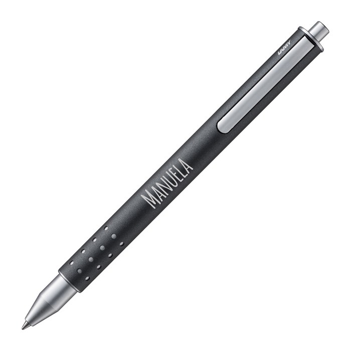 LAMY swift twilight 334 Tintenroller anthracite 0,5 mm, Schreibfarbe: blau, 1 St.