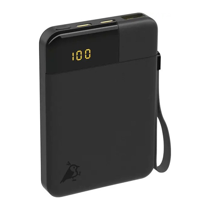 Aqiila® POWERBIRD B5 Powerbank 5.000 mAh schwarz