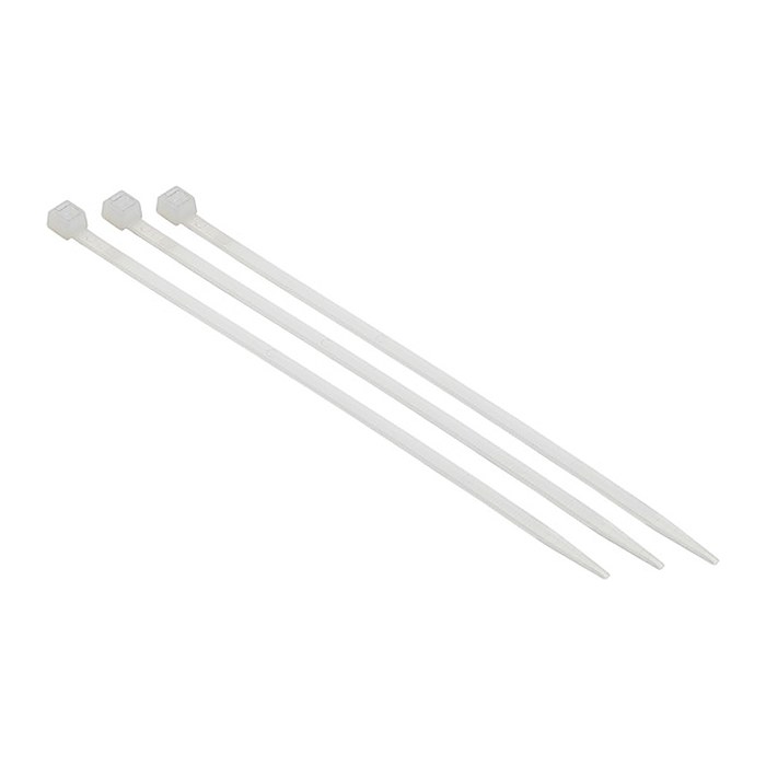 EFB Kabelbinder 100mm,100er-Beutel, transparent,Breite 2.5mm