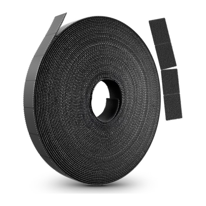 LTC Klettrolle Rip Roll 3m zum Bündeln&Ordnen schwarz