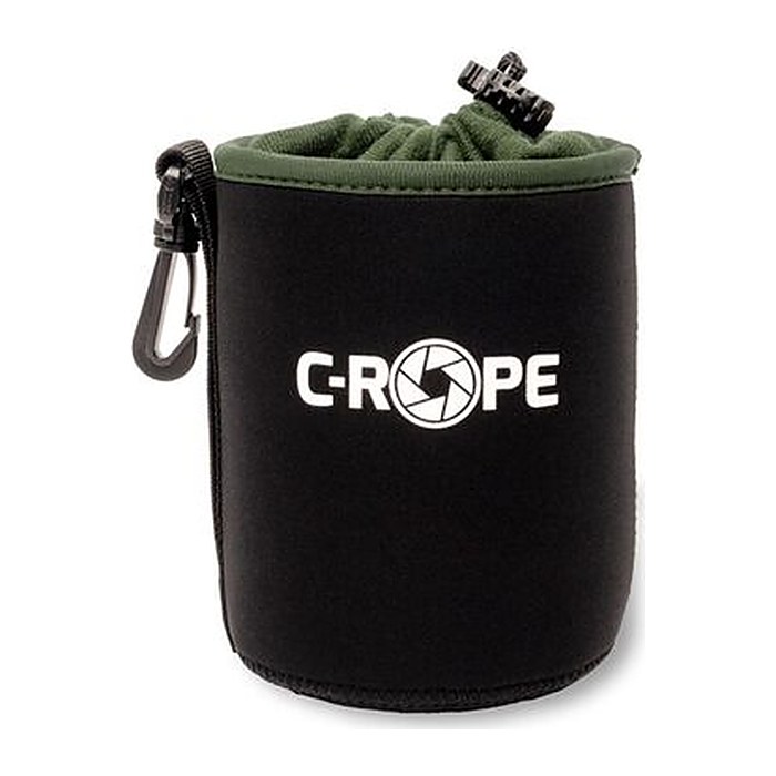 C-ROPE Objektivbeutel V2 Schwarz Variation: M 14x11cm retail