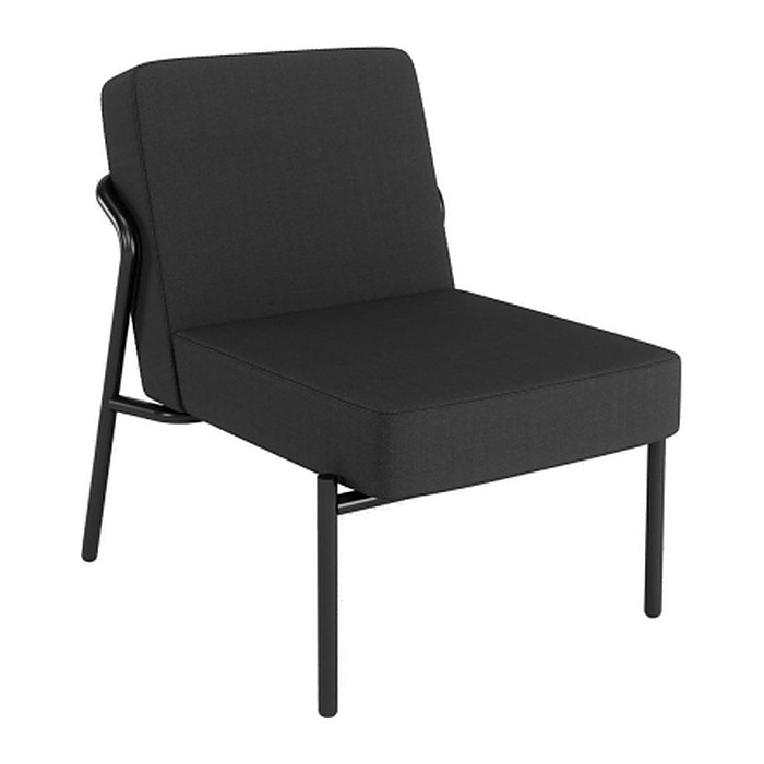 medso powered by PAPERFLOW Sessel MEDSO S anthrazit schwarz Kunststoff 58,0 x 74,3 x 38,0 cm, 1 St.