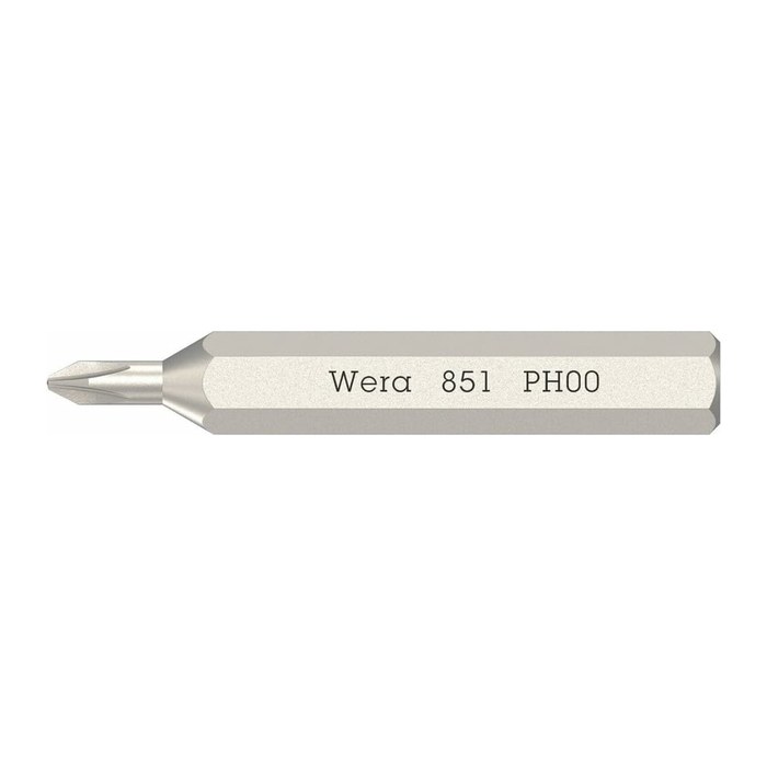 Wera 851 Micro Bits PH 00 x 30mm