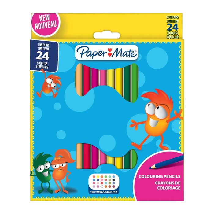 PAPER MATE Buntstifte Kids Colouring Bunt 24er M Blister