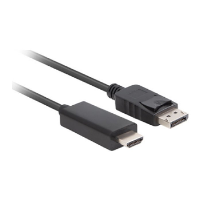 LANBERG Displayport (M)V1.1->HDMI(M) Kabel 1,0m schwarz