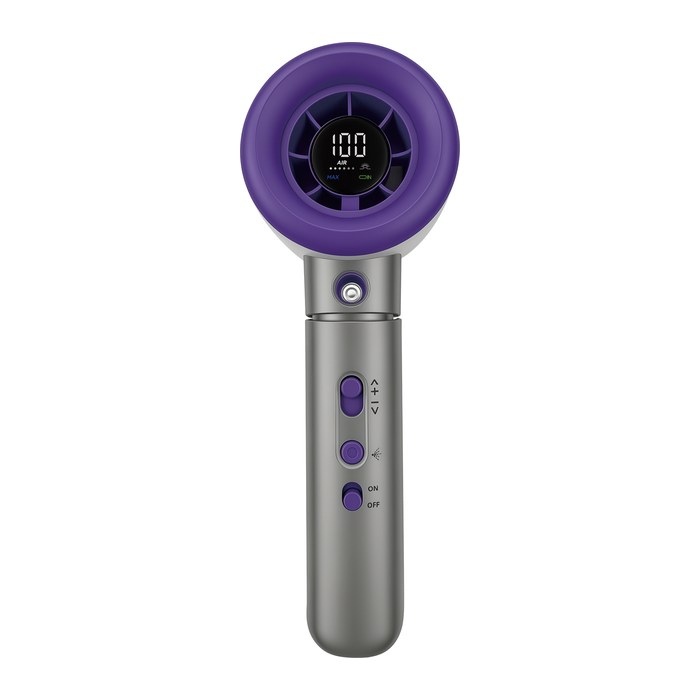 Verbatim Handventilator Cool'n'Go Aqua Breeze Lila/Grau