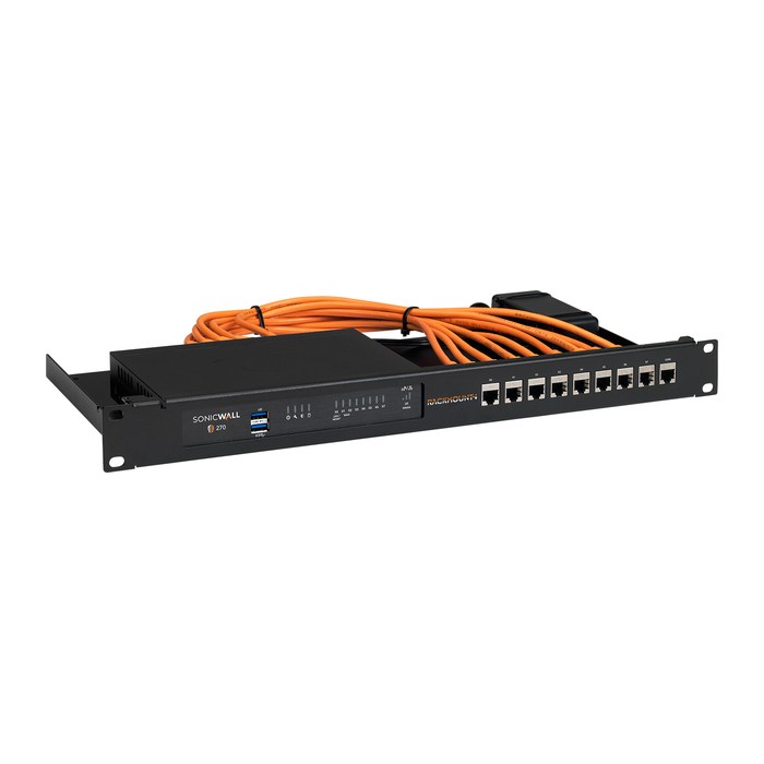 Rackmount.IT kit for SonicWall TZ270W-TZ370W-TZ470W Shielded