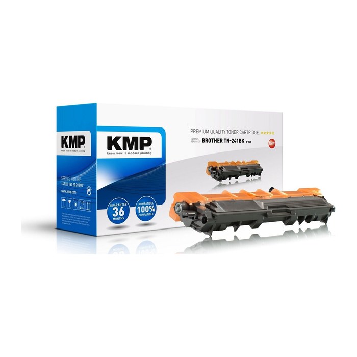 KMP B-T48 schwarz Toner kompatibel zu brother TN-241BK