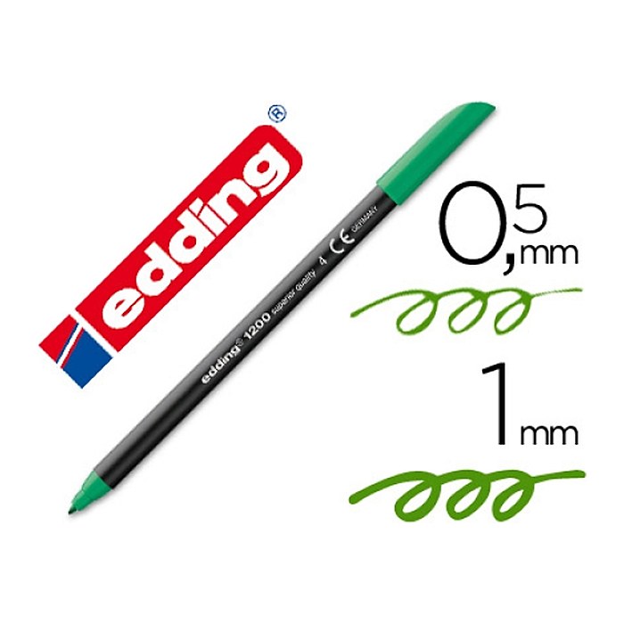 edding 1200 Filzstifte grün, 10 St.