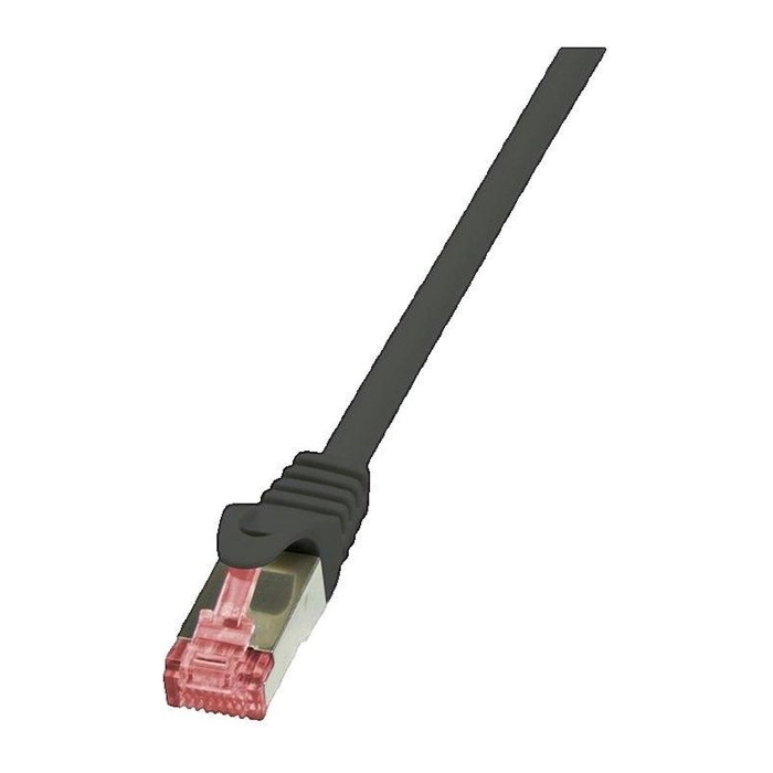 Logilink Patchkabel CAT6 S/FTP AWG27 PIMF 5,00m schw.