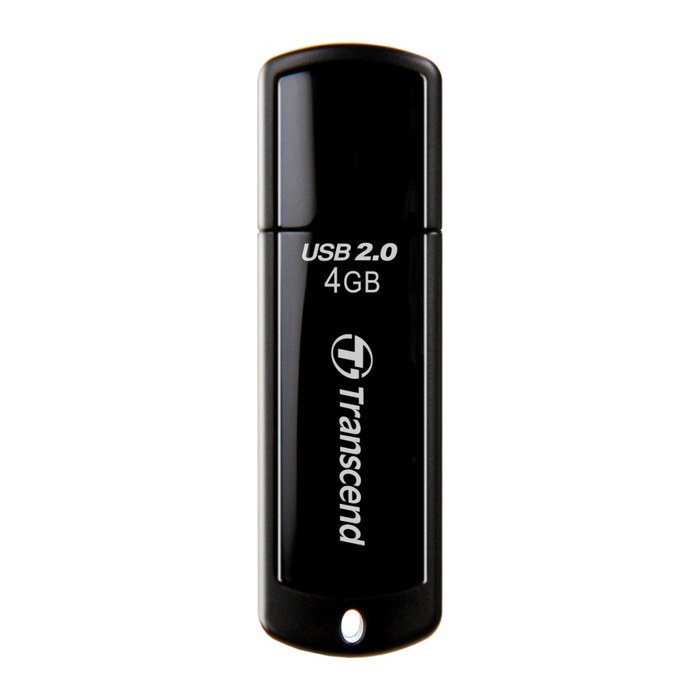 Transcend USB-Stick JetFlash 350 schwarz 4 GB, 1 St.