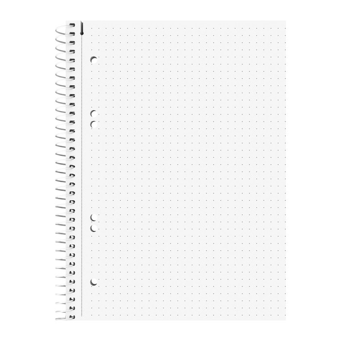 BRUNNEN Collegeblock Student Premium Kleinformat punktraster DIN A5 ohne Rand, 1 Block
