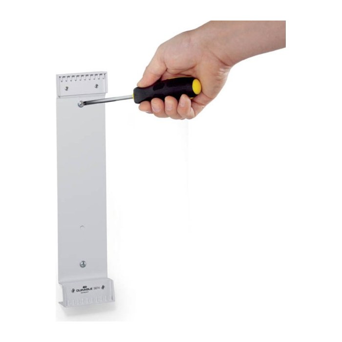 DURABLE Erweiterungselement für Wand-Sichttafelsystem FUNCTION WALL MODULE 567410 DIN A4 ohne Sichttafeln, 1 St.
