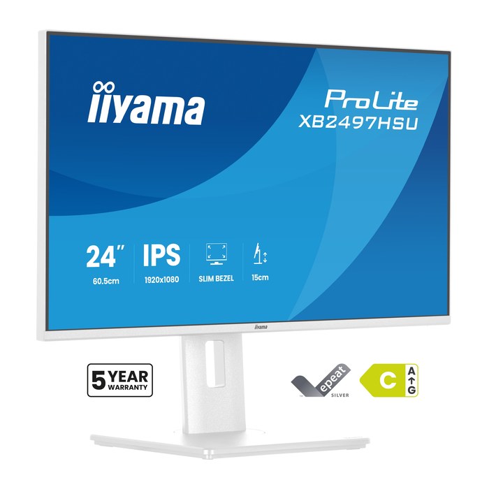 IIYAMA 60.5cm (23,8") XB2497HSU-W1 16:09 HDMI+DP+2xUSB-C