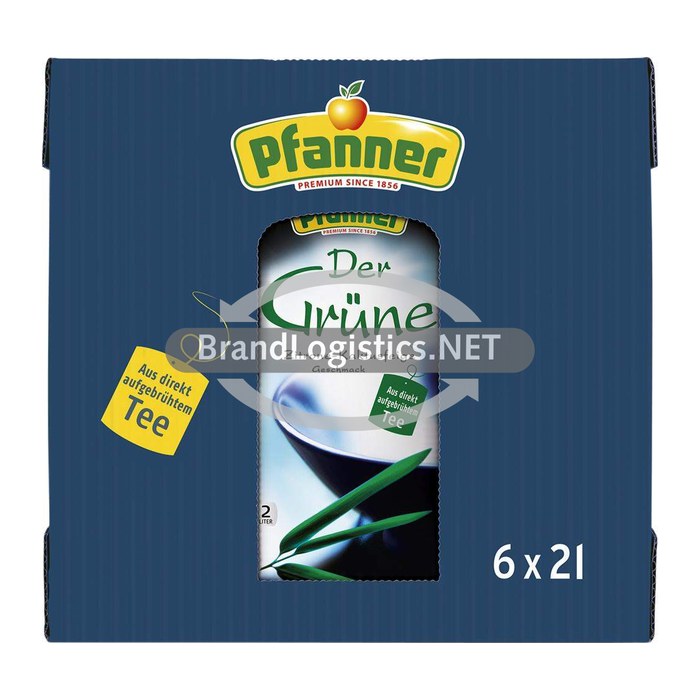Pfanner Eistee  Kaktusfeige, Zitrone 6x 2,0 l