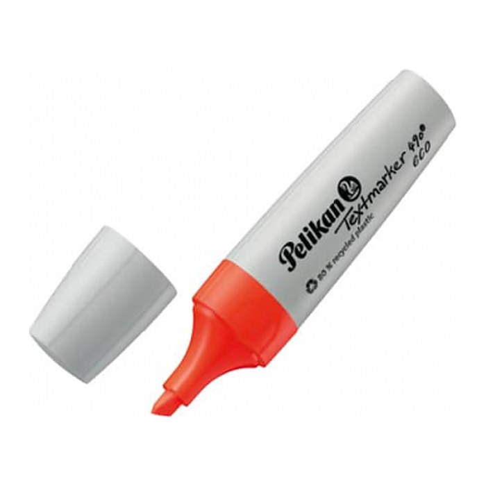 Pelikan Textmarker 490 eco 1 Stück auf Blister Neon-Gelb