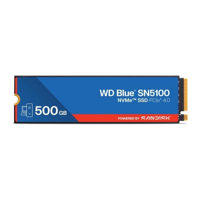 SSD WD Blue M.2 2280 500GB NVMe SN5100 intern