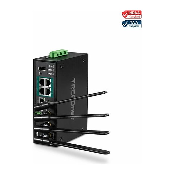 TRENDnet Industrial AC1200 Wireless Gigabit PoE+ Router