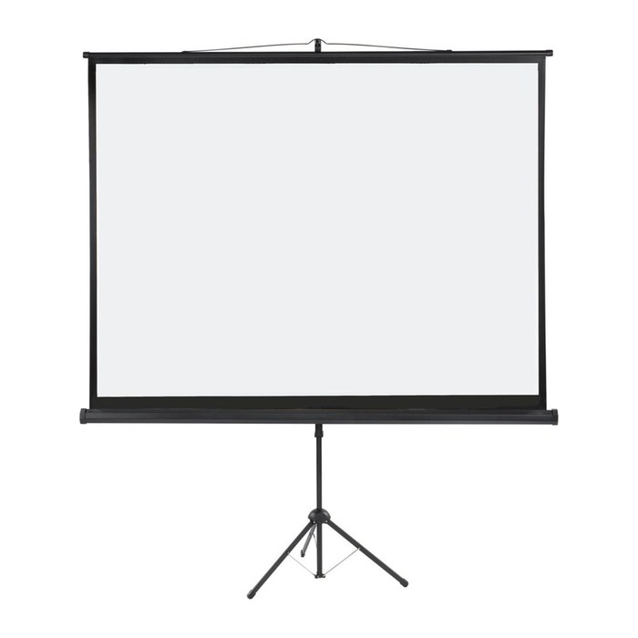 FRANKEN Stativleinwand X-tra!Line 1:1, 200 x 200 cm Projektionsfläche