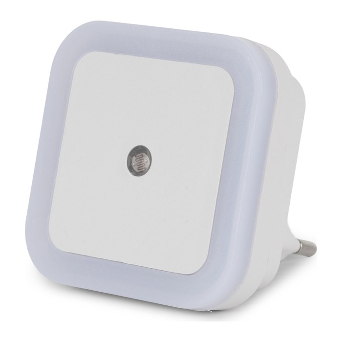 Entac Nachtlicht 0.5W quadrat. WW White Dämmerungssensor
