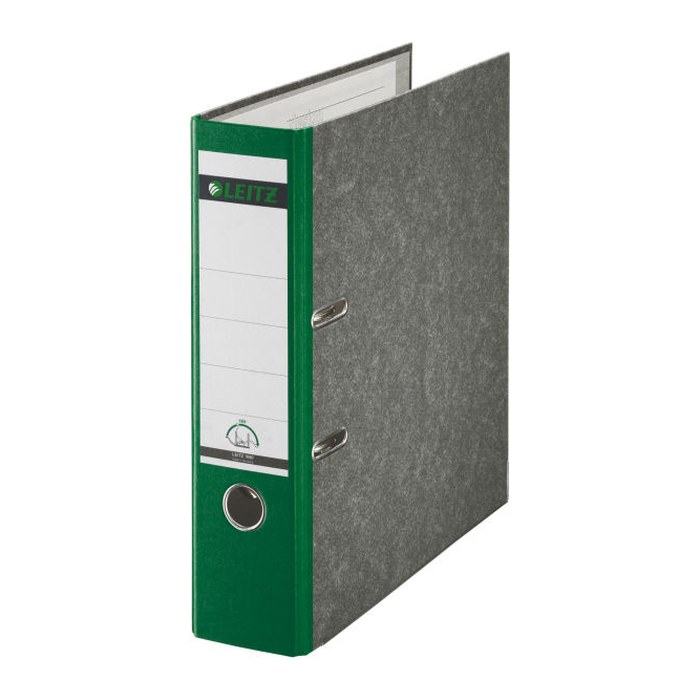 LEITZ 1080 Ordner grün marmoriert Karton 8,0 cm DIN A4, 1 St.