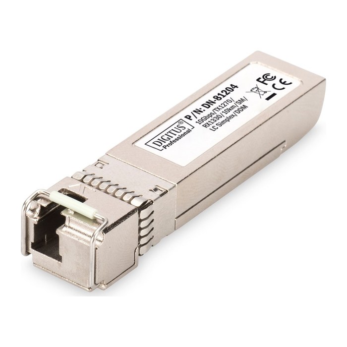 DIGITUS Modul SFP+ DDM LC SX 10Gbps SM BD Tx1270/Rx1330 10km